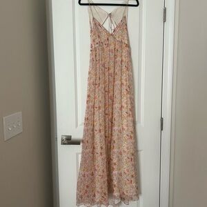 Stunning 100% Silk J. Crew Floral Maxi Dress x Liberty Fabrics collection